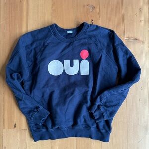 Ckare V. Oui sweatshirt . Size xs.